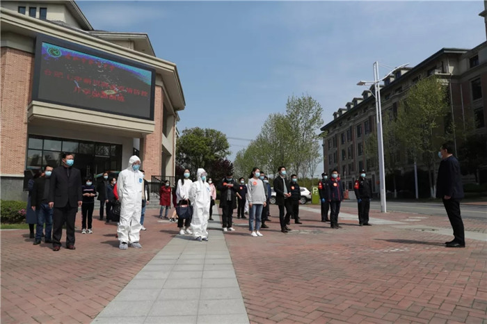 合肥七中舉行2020年春季開學(xué)疫情防控應(yīng)急演練活動(dòng)(圖6)